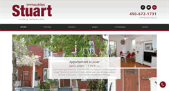 Desktop Screenshot of immeublesstuart.ca